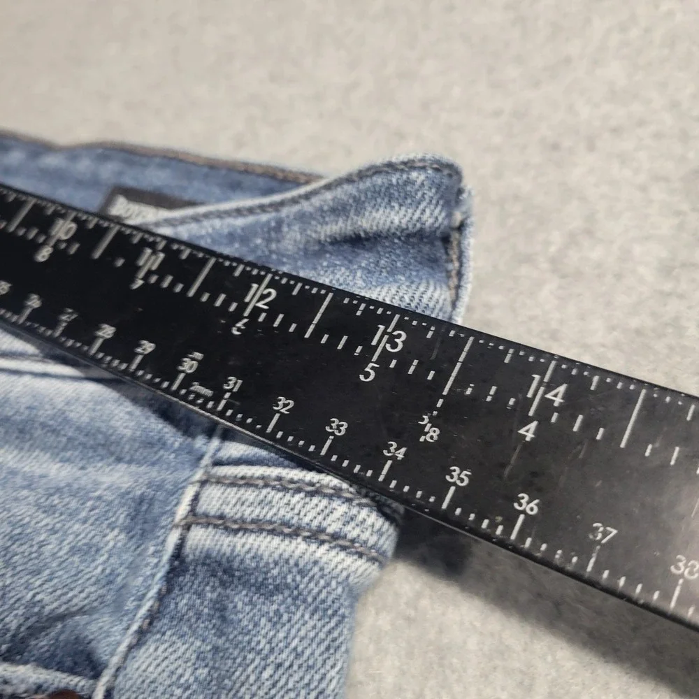 Judy Blue Jeans Womens 1/25 Boyfriend Fit Loose Distressed Trendy Denim - Picture 5 of 13
